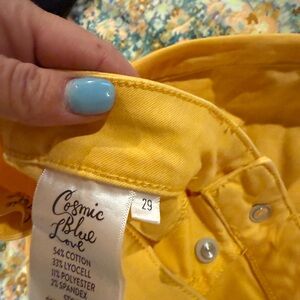 Bold Yellow Jeans with Vibrant Style